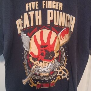 Alstyle Five Finger Death Punch Graphic Tee - Black